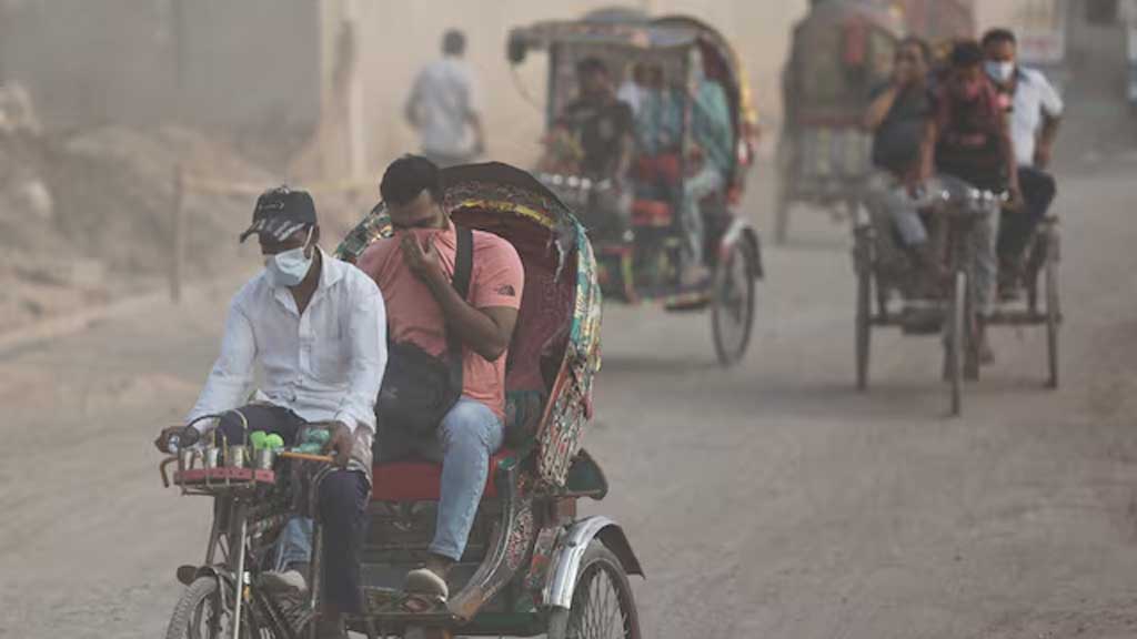 বায়ুদূষণে ২০২৪ সালে শীর্ষে ছিল বাংলাদেশ, চাদ